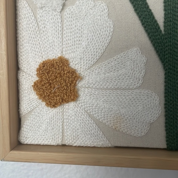 Boho natural flower frame decor - Picture 4 of 5